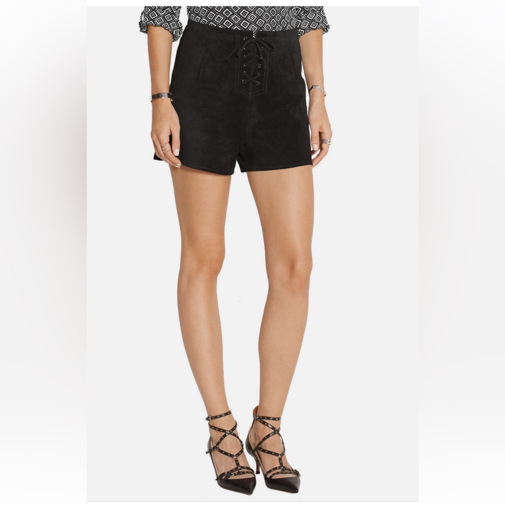 Alexa Chung AG Suede shorts NWOT 28